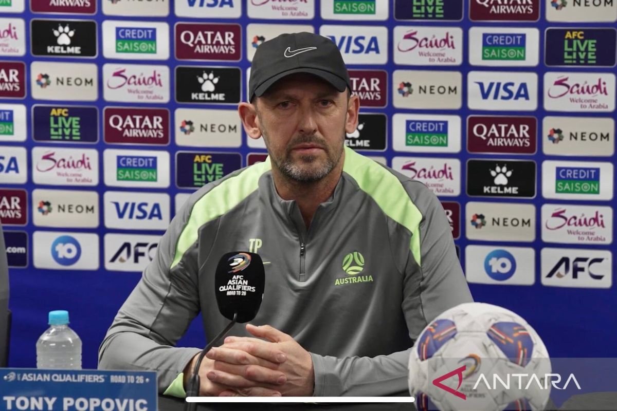 Tony Popovic: Tim Perlu Tunjukkan Kesabaran Saat Hadapi Indonesia
