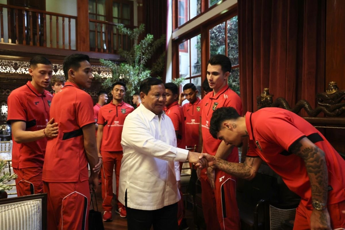 Presiden Mengingatkan Timnas untuk Tetap Tunjukkan Performa Terbaik Meski Telah Lolos ke Playoff